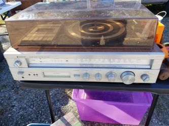 Vintage Sanyo Stereo Music System DXT-5240