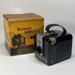 Kodak Brownie Hawkeye With Box