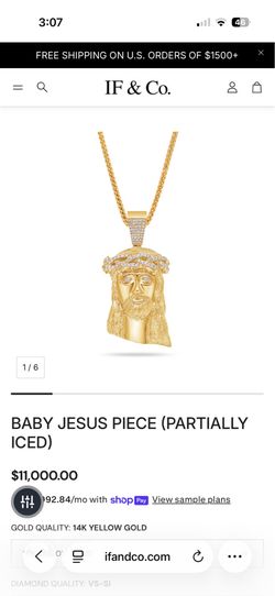 IF & CO Jesus pendent (Ben baller)