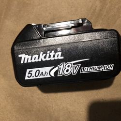 Makita 5ah Battery New 