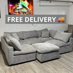 Modular Sectional Sofa Couch 🛋️- FREE DELIVERY 🚚 