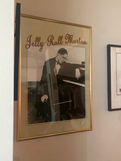 Framed Jelly Roll Morton