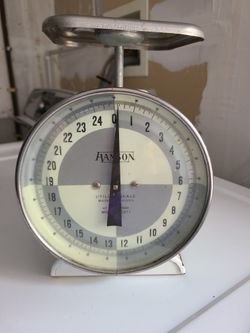 Hanson Antique Scale 25lb Capacity