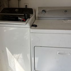 Washer and dryer