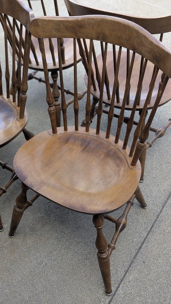 Nichols & Stone Side Spindle dining Chairs