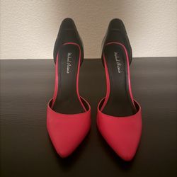 Pink and Black Heels Michael Antonio