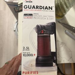 Water Purifier Msr Guardian 