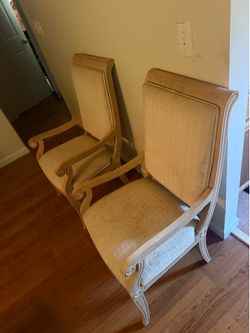 2 arm chairs
