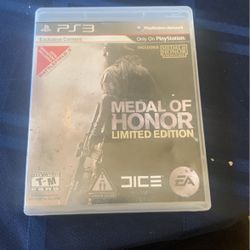 Medal Of Honor Limited Edition (PS3)