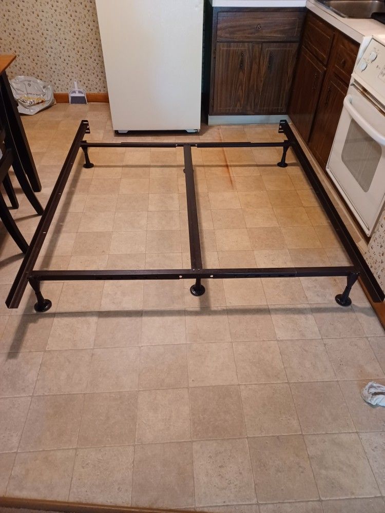 Queen Adjustable Metal Bed Frame