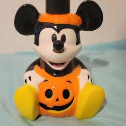 Hallowen Mickey Mouse Pumpkin Soap Dispenser