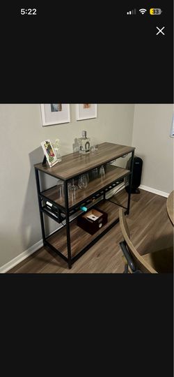 Bar cart / serving cart / bar table for kitchen