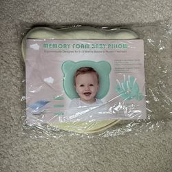 Baby Pillow For Flat Head Prevention