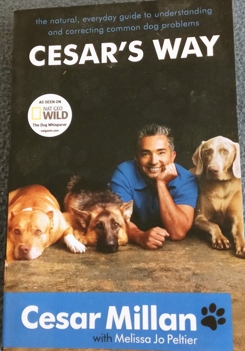 3 Brand New Cesar Milan Instruction Books for Dogs