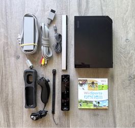 Nintendo Wii + Wii Sports Bundle