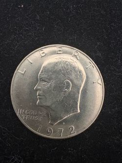 1972 D Eisenhower Dollar Coin - AU