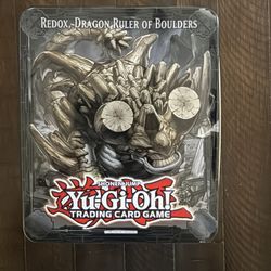 YUGI-OH Redbox Dragon Ruler Of Boulders Tin Collection