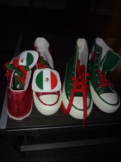 Special-edition 
Converse Chuck Taylor All Star Mexican Flag High Top