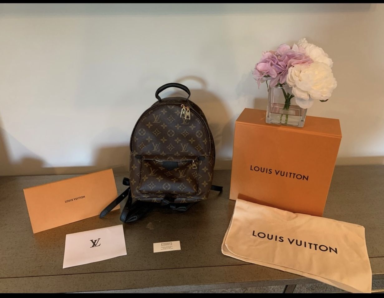 Authentic Louis Vuitton Backpack With Box Dust Bag 