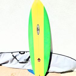 6'2 Surfboard Fish 40L