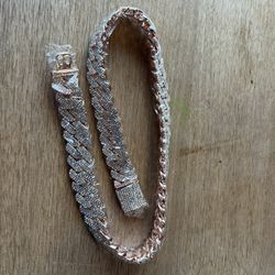Rose Gold Diamond Chain 