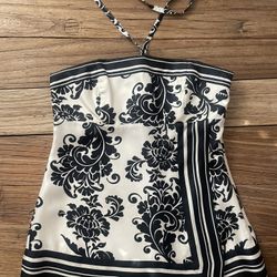White House Black Market Elegant Halter Top Size 2