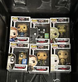 DC Suicide Squad 2016 Movie Funko Pop Lot