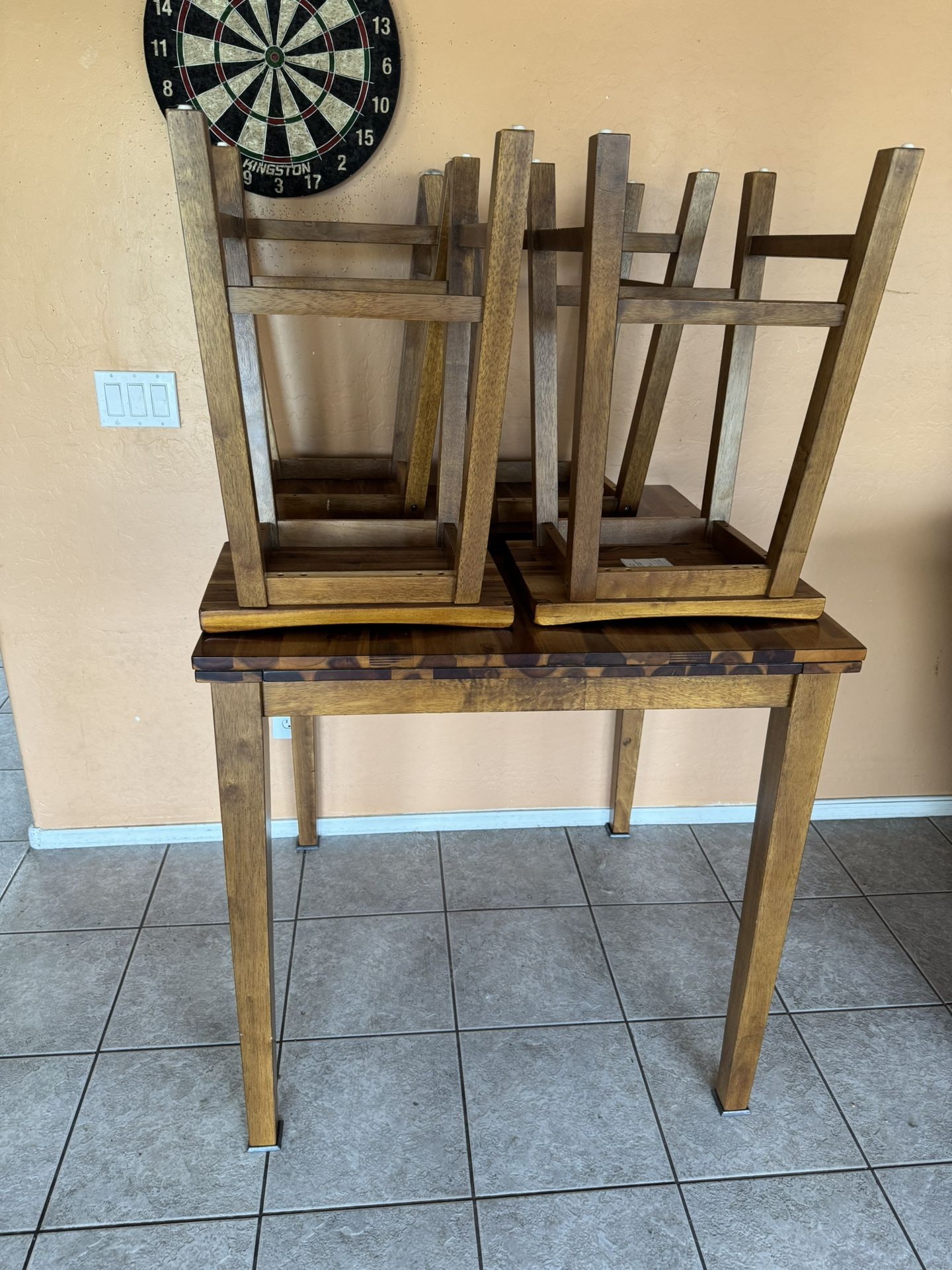 Table And Stools