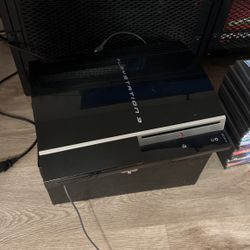 PS3 80gb Model With 2 Games