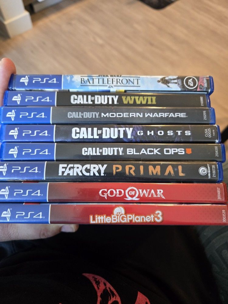 PS4 Game Lot