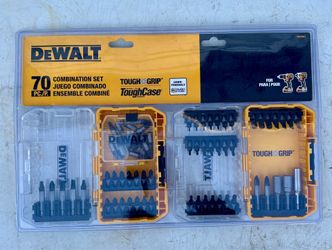 DEWALT 70-Piece Tough Grip Combination Bit Set