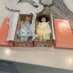 Collectible ( Brinn’s ) 12ins porcelain doll never taken out of the box