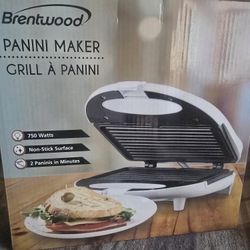 Brentwood Panini Grill Maker