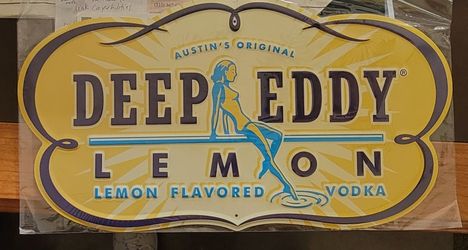 Promotional Tin Wall Art - Deep Eddy Vodka