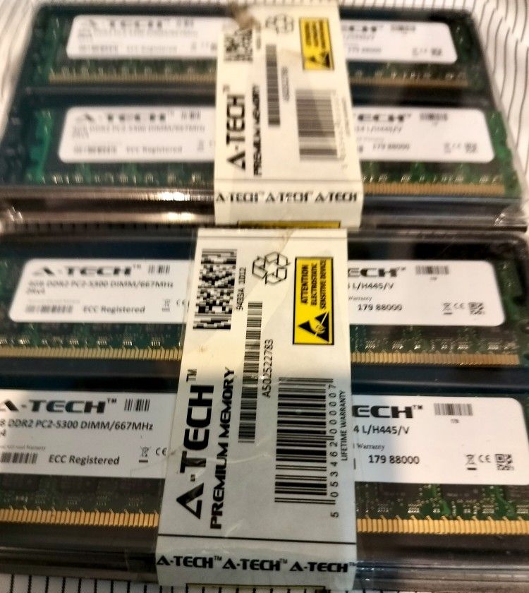 A-Tech Premium Memory (4GB ram each)
