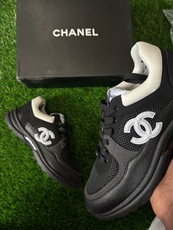 Black Chanel runners