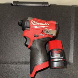M12 FUEL 12V Lithium-Ion Brushless Cordless 1/4 in. Hex Impact Driver 