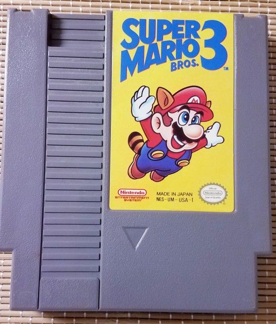 Super Mario Bros. 3 NES NINTENDO 