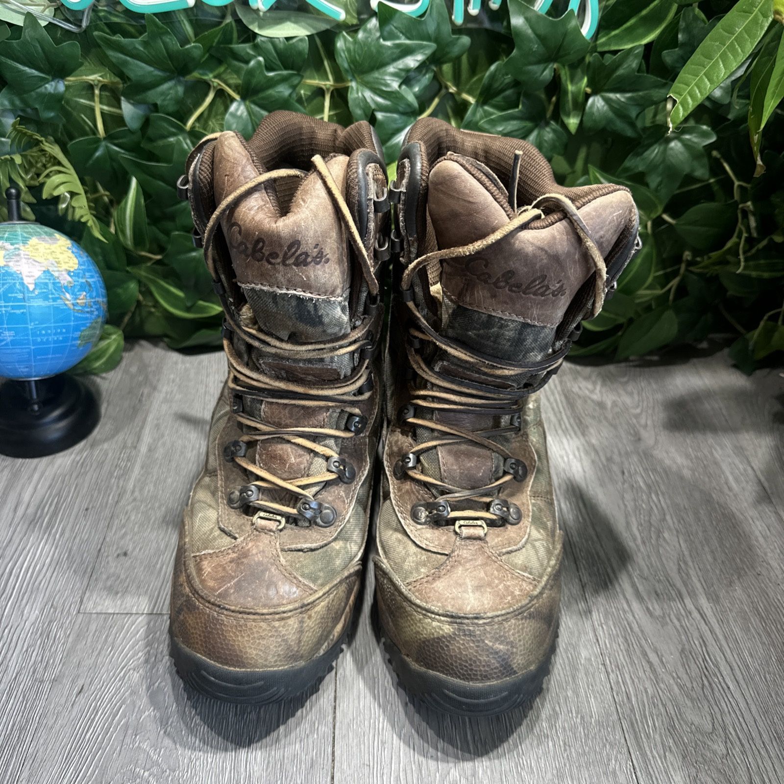 Cabela\'s Camouflage Leather Boots Cabela main image 2