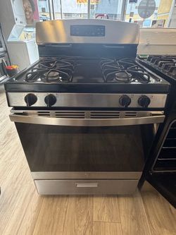GE Stainless Steel Gas Range
