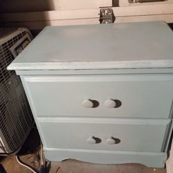 Nightstand  Light Blue 