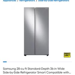 Samsung Stainless Steel Refrigerator 