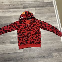 Red Bape Hoodie 
