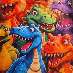 Kids dinosaur blanket for sale!