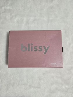 Blissy 100% mulberry silk standard pillowcase pink