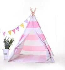 New* Pink Kids Teepee Play Tent 