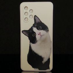 Tuxedo Cat Galaxy A32 5G Cell Phone Case