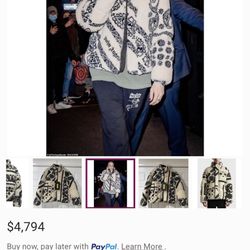 Moncler X Palm Angels Paisley Jacket