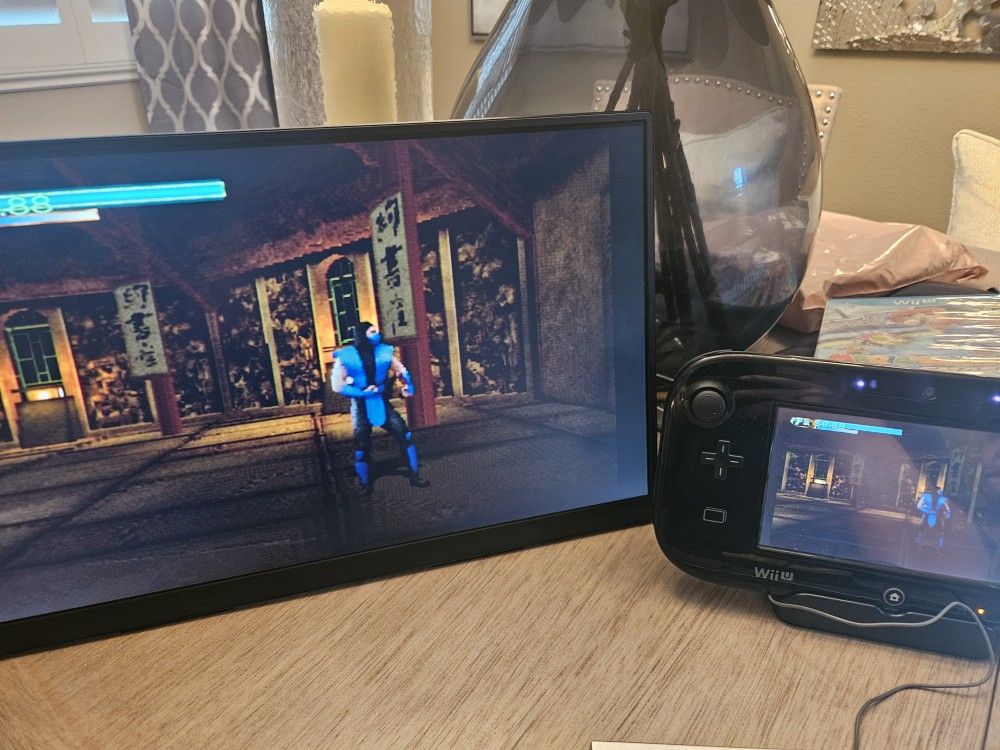 Nintendo Wii U with Tons of Games + 1TB External Hard Drive