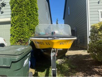 Boat and trailer